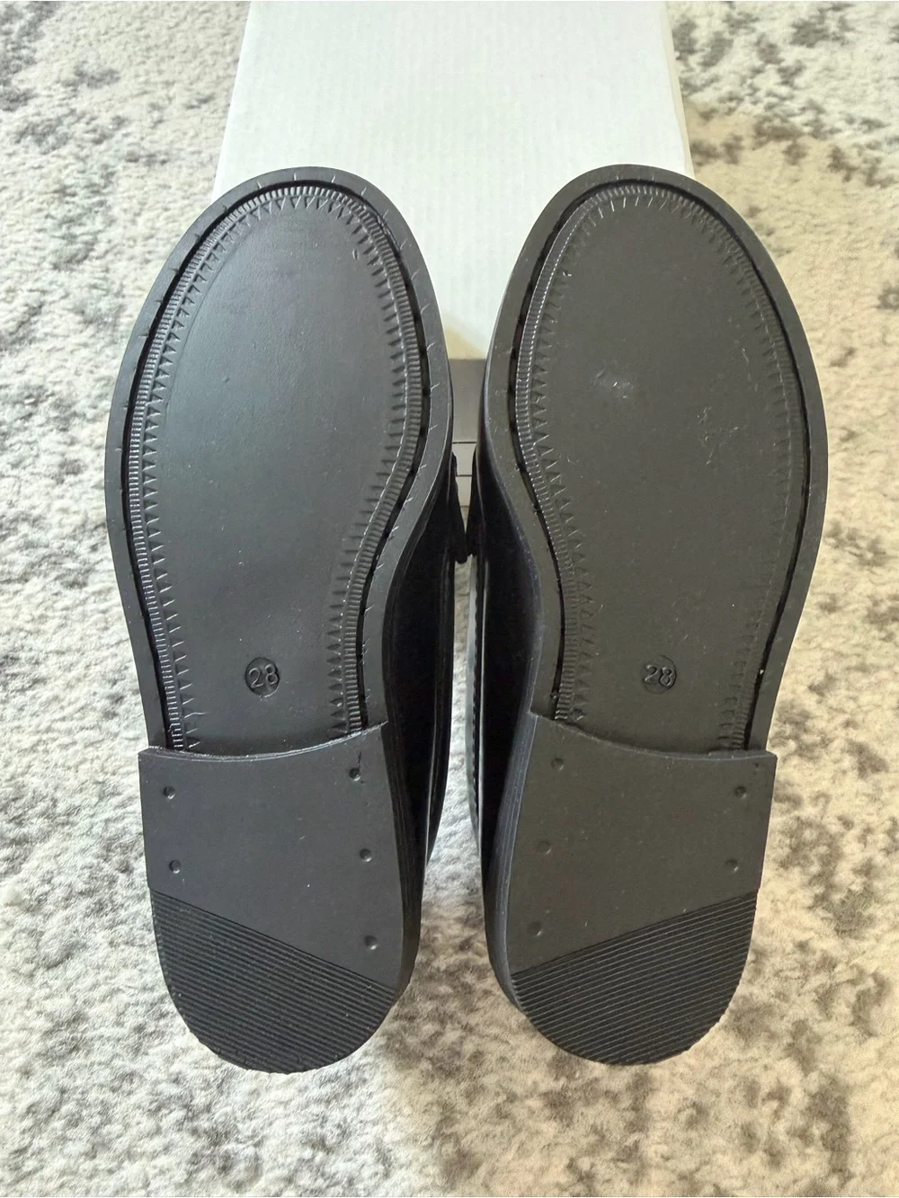 Classic Children’s Black Penny Loafers — Sleek Dress Shoe